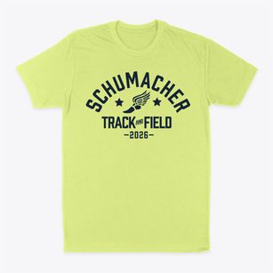 Schumacher Academy Track and Field Classic Dad T-Shirt