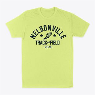 Nelsonville Christian Academy Track and Field Classic Dad T-Shirt