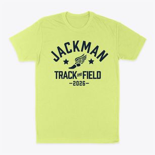 Jackman Elementary School Track and Field Classic Dad T-Shirt