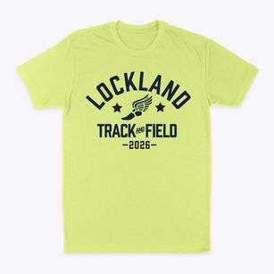 Lockland Junior High School Track and Field Classic Dad T-Shirt