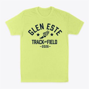 Glen Este High School Track and Field Classic Dad T-Shirt