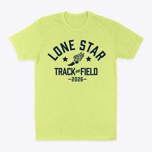 Lone Star Elementary School Track and Field Classic Dad T-Shirt