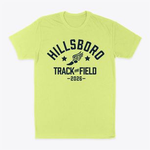 Hillsboro High School Track and Field Classic Dad T-Shirt
