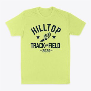 Hilltop Christian School Track and Field Classic Dad T-Shirt