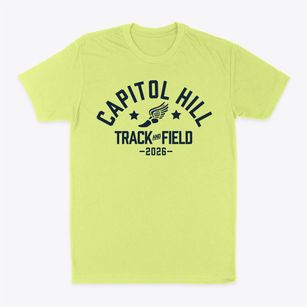 Capitol Hill Elementary School Track and Field Classic Dad T-Shirt