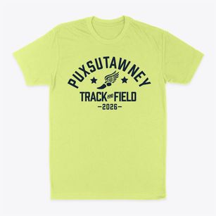 Puxsutawney Area Middle School Track and Field Classic Dad T-Shirt