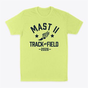 Mast Charter Ii Track and Field Classic Dad T-Shirt