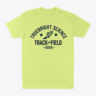 Truebright Science Academy Track and Field Classic Dad T-Shirt