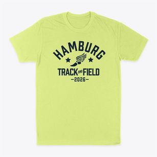 Hamburg Elementary School Track and Field Classic Dad T-Shirt
