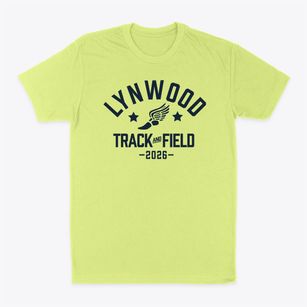 Lynwood Middle School Track and Field Classic Dad T-Shirt
