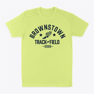 Brownstown Elementary School Track and Field Classic Dad T-Shirt