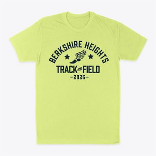 Berkshire Heights Elementary School Track and Field Classic Dad T-Shirt