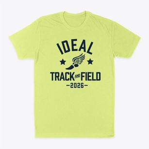 Ideal Elementary School Track and Field Classic Dad T-Shirt