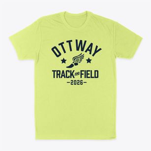 Ottway Elementary School Track and Field Classic Dad T-Shirt