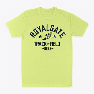 Royalgate Elementary School Track and Field Classic Dad T-Shirt