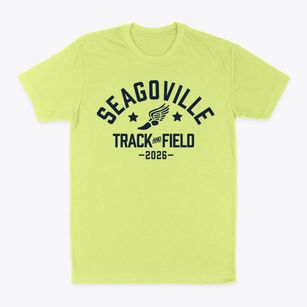 Seagoville High School Track and Field Classic Dad T-Shirt