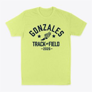 Gonzales Junior High School Track and Field Classic Dad T-Shirt