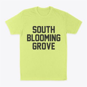 South Blooming Grove New York Classic Block Classic Dad T-Shirt