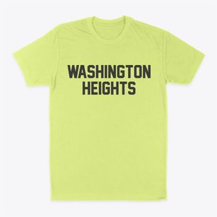 Washington Heights New York Classic Block Classic Dad T-Shirt