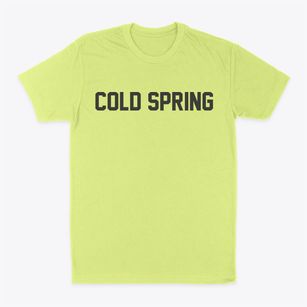 Cold Spring New York Classic Block Classic Dad T-Shirt