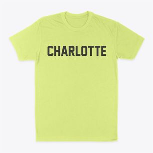 Charlotte Texas Classic Block Classic Dad T-Shirt