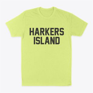 Harkers Island North Carolina Classic Block Classic Dad T-Shirt
