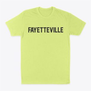 Fayetteville Texas Classic Block Classic Dad T-Shirt