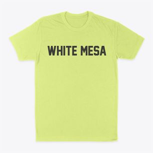 White Mesa Utah Classic Block Classic Dad T-Shirt