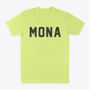 Mona Iowa Classic Block Classic Dad T-Shirt