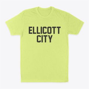 Ellicott City Maryland Classic Block Classic Dad T-Shirt