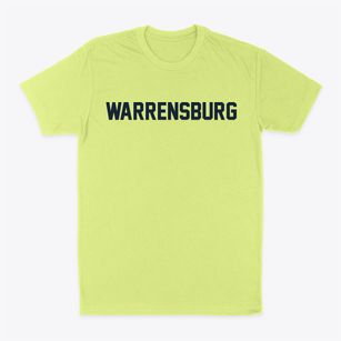 Warrensburg New York Classic Block Classic Dad T-Shirt