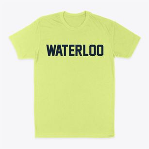 Waterloo Wisconsin Classic Block Classic Dad T-Shirt