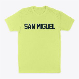 San Miguel California Classic Block Classic Dad T-Shirt