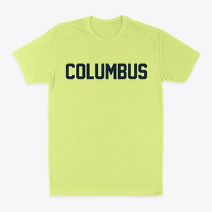 Columbus North Carolina Classic Block Classic Dad T-Shirt