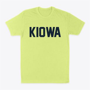 Kiowa Kansas Classic Block Classic Dad T-Shirt