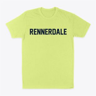 Rennerdale Pennsylvania Classic Block Classic Dad T-Shirt