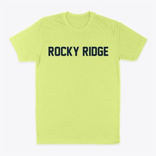 Rocky Ridge Utah Classic Block Classic Dad T-Shirt