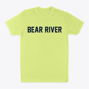 Bear River Wyoming Classic Block Classic Dad T-Shirt