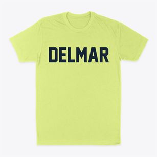 Delmar Iowa Classic Block Classic Dad T-Shirt