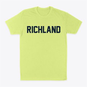 Richland Oregon Classic Block Classic Dad T-Shirt