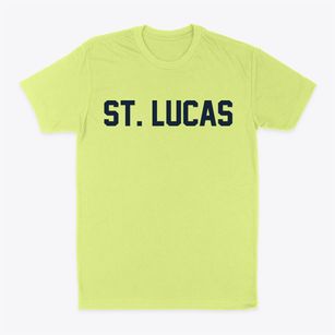 St. Lucas Iowa Classic Block Classic Dad T-Shirt