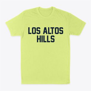 Los Altos Hills California Classic Block Classic Dad T-Shirt
