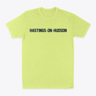 Hastings-on-hudson New York Classic Block Classic Dad T-Shirt