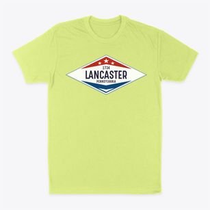 Lancaster Pennsylvania Diamond Star Classic Dad T-Shirt