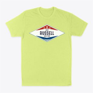 Russell New York Diamond Star Classic Dad T-Shirt