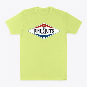 Pine Bluffs Wyoming Diamond Star Classic Dad T-Shirt