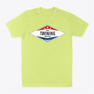 Twining Michigan Diamond Star Classic Dad T-Shirt