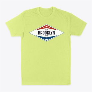 Brooklyn Ohio Diamond Star Classic Dad T-Shirt