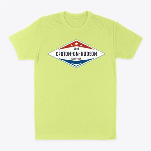 Croton-on-hudson New York Diamond Star Classic Dad T-Shirt