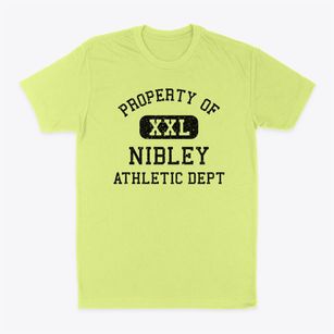 Nibley Utah Athletic Dept Classic Dad T-Shirt